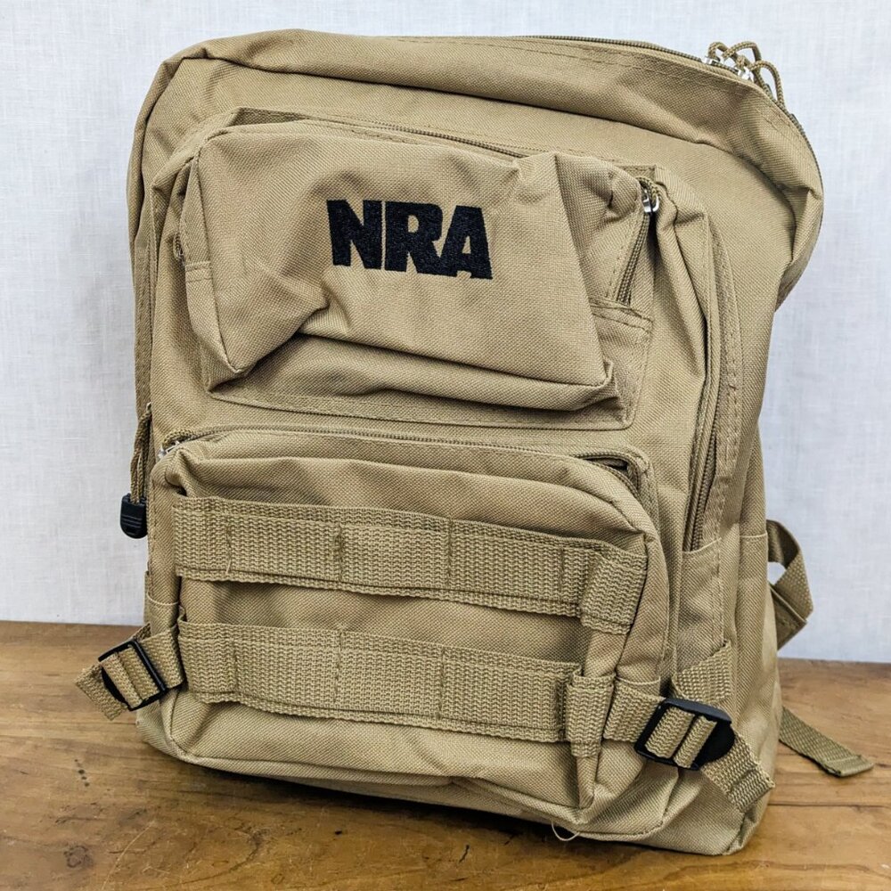 NRA Small Light Duty Tactical Backpack EUC